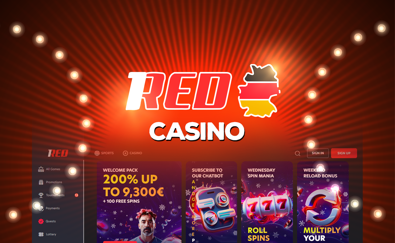 Nutzen Sie das beste Online-Casino in Deutschland: 1red